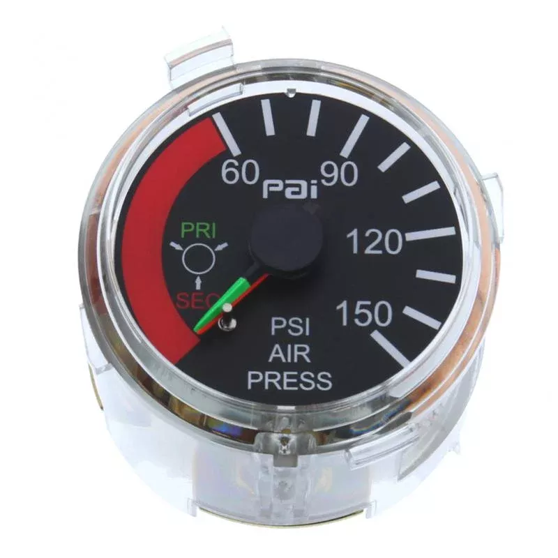 Pai 803460 Mack 7MT253M Dual Air Pressure Gauge