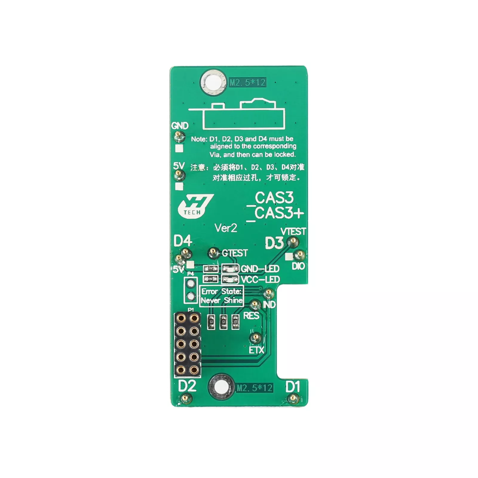 Yanhua ACDP ACDP-2 CAS3 Interface Adapter BMW CAS3/CAS3+/CAS3++ EEPROM PFLASH Read & Write, Solderless