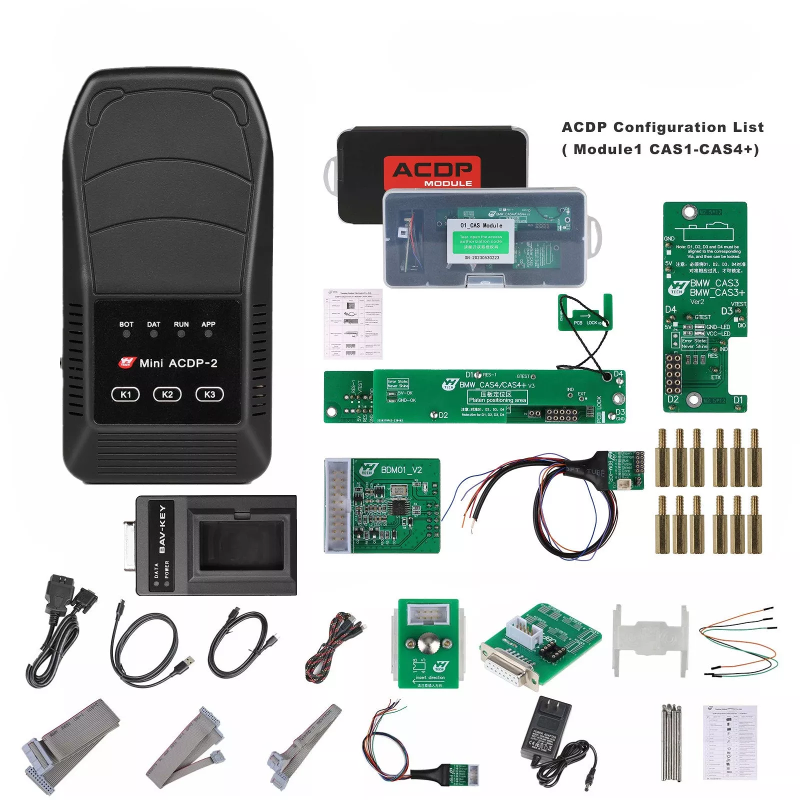Yanhua Mini ACDP-2 Master with Module 1 for BMW CAS1CAS4+ IMMO Key Programming and Odometer Reset