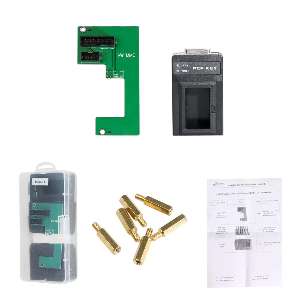Yanhua Mini ACDP-2 Module 6 with License A601 for MQB/MMC Key Programming and Mileage Adjustment